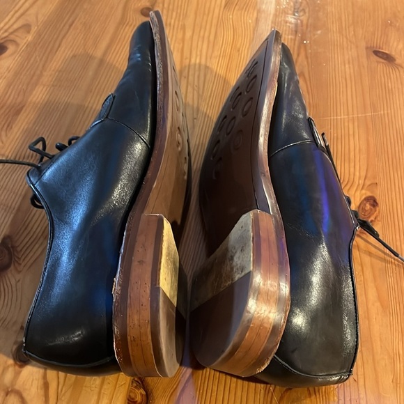 Gordon Rush Dress Shoe Mens Size 13 Black hester Leather Plain Toe Derby Oxford main image 5